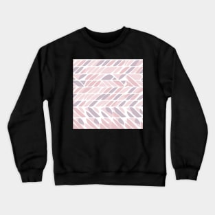 Pastel Kaleidoscope Seamless Pink Pattern Crewneck Sweatshirt